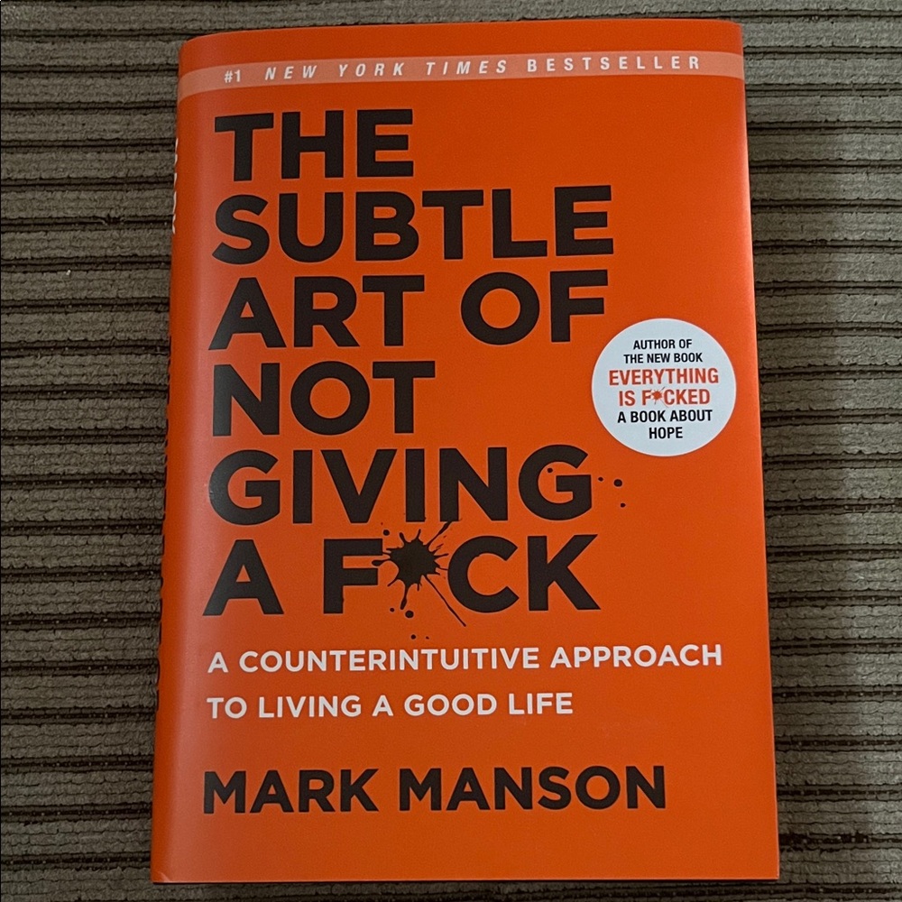The Subtle Art of Not Giving a F*ck Book